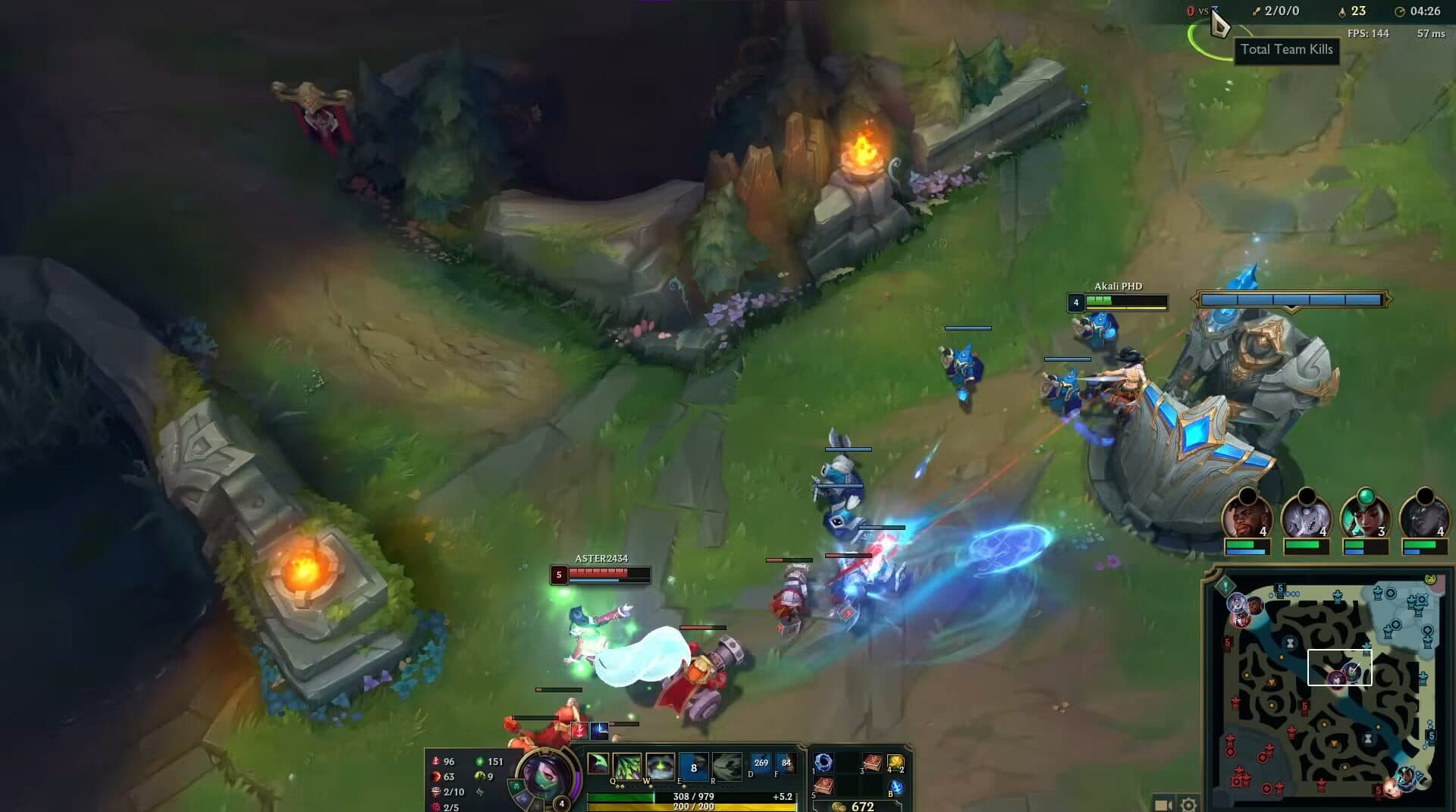 League of Legends — Scène 1